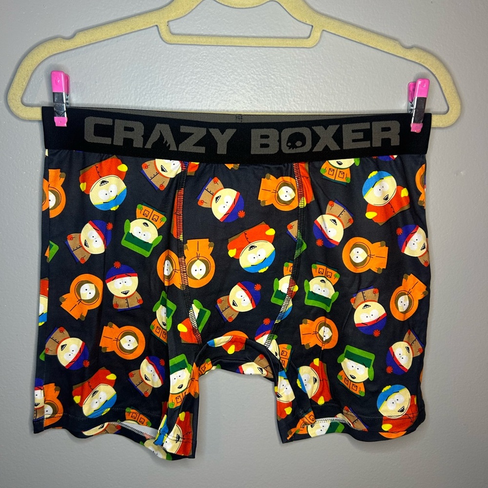 NWOT Adult South Park Stretch Unisex Boxer Briefs
